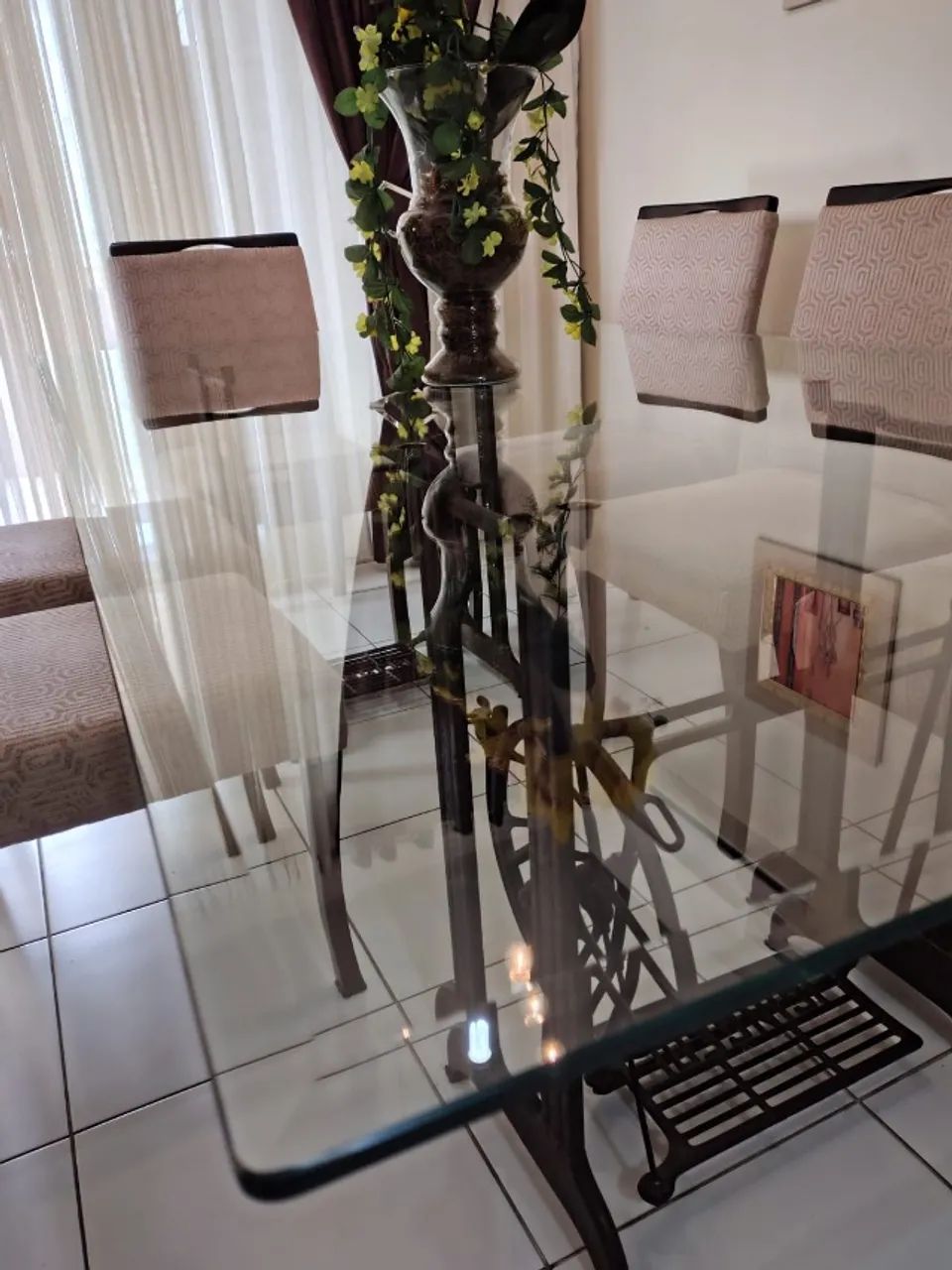 Mesa de Jantar em Vidro Temperado  - Foto 5