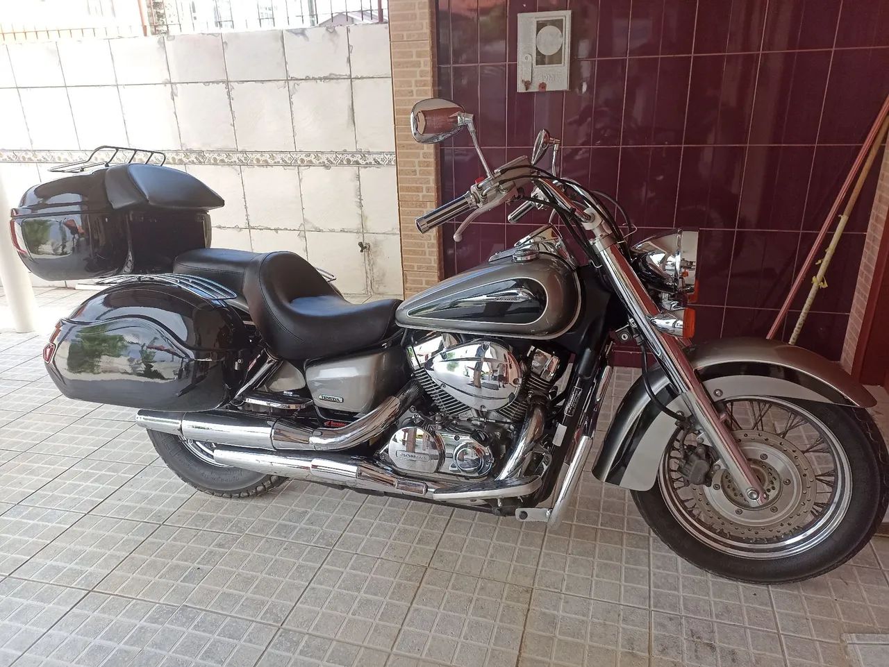 Vendo Honda Shadow Excelente!  - Foto 5