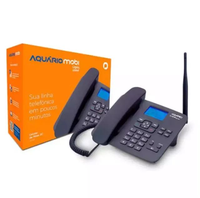 Telefone Rural Aquario CA-42S Desbloqueado Idel para áreas com sinal fraco