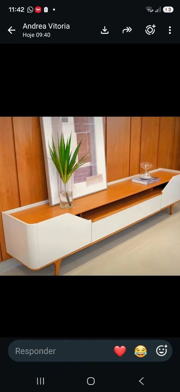 RACK ELEGANTE E MODERNO PARA AMBIENTE ACOLHEDOR - Foto 2
