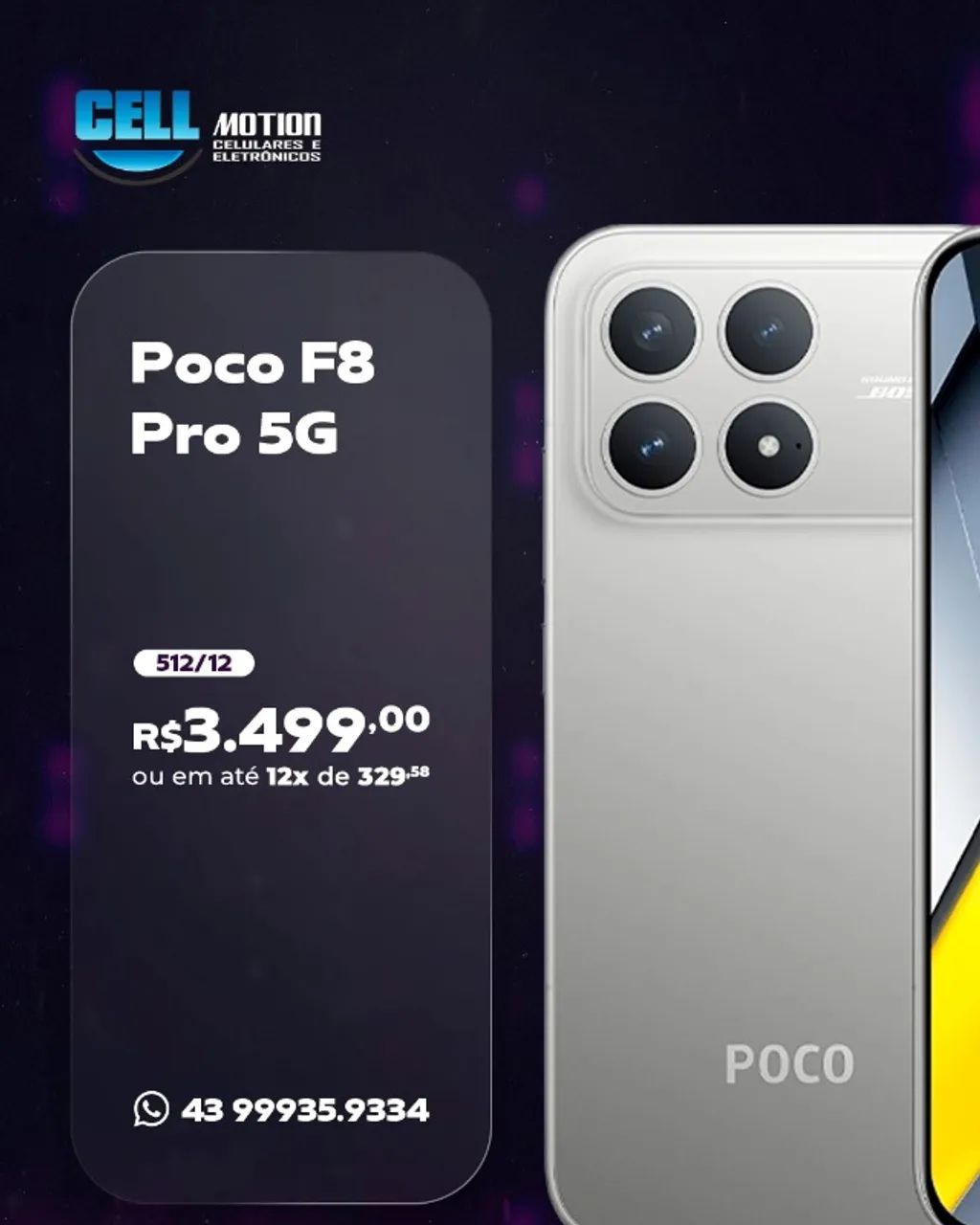 Xiaomi Poco F8 Pro 512GB