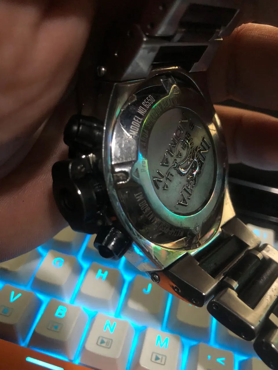 RELOGIO ORIGINAL INVICTA SUBAQUA NOMA IV MODELO 6550 - Foto 4
