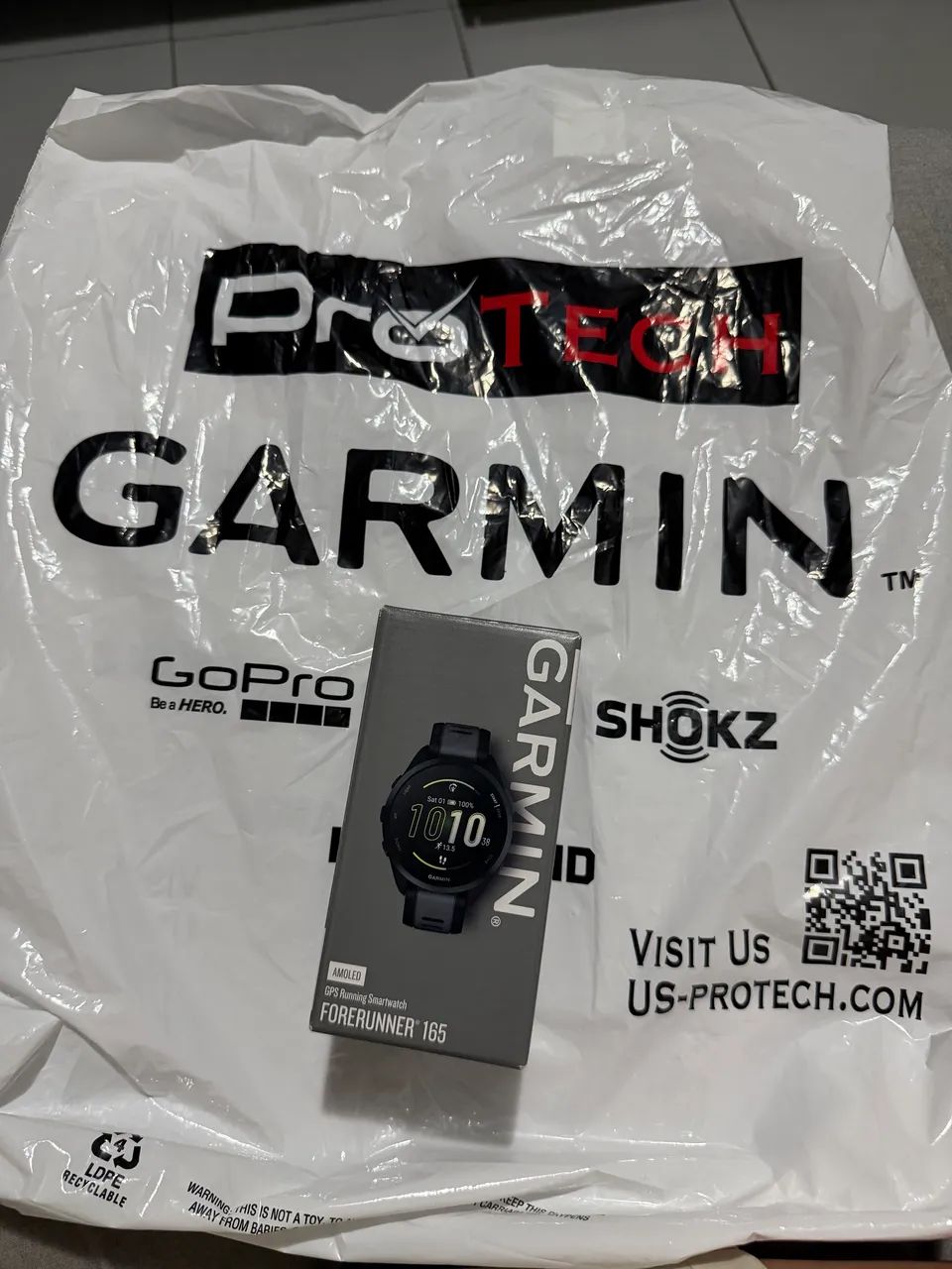 Relógio Garmin Forerunner 165 - Lacrado