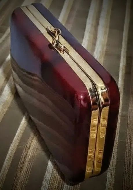 bolsa clutch vintage - Foto 5