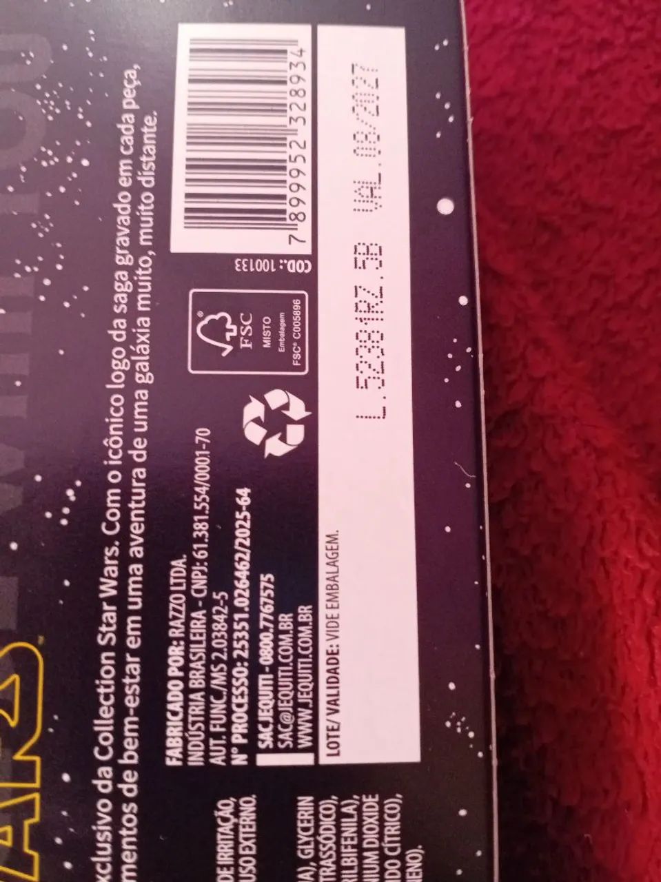 Sabonete Star Wars da Jequiti com 3 Un. e 80 gramas cada  - Foto 3