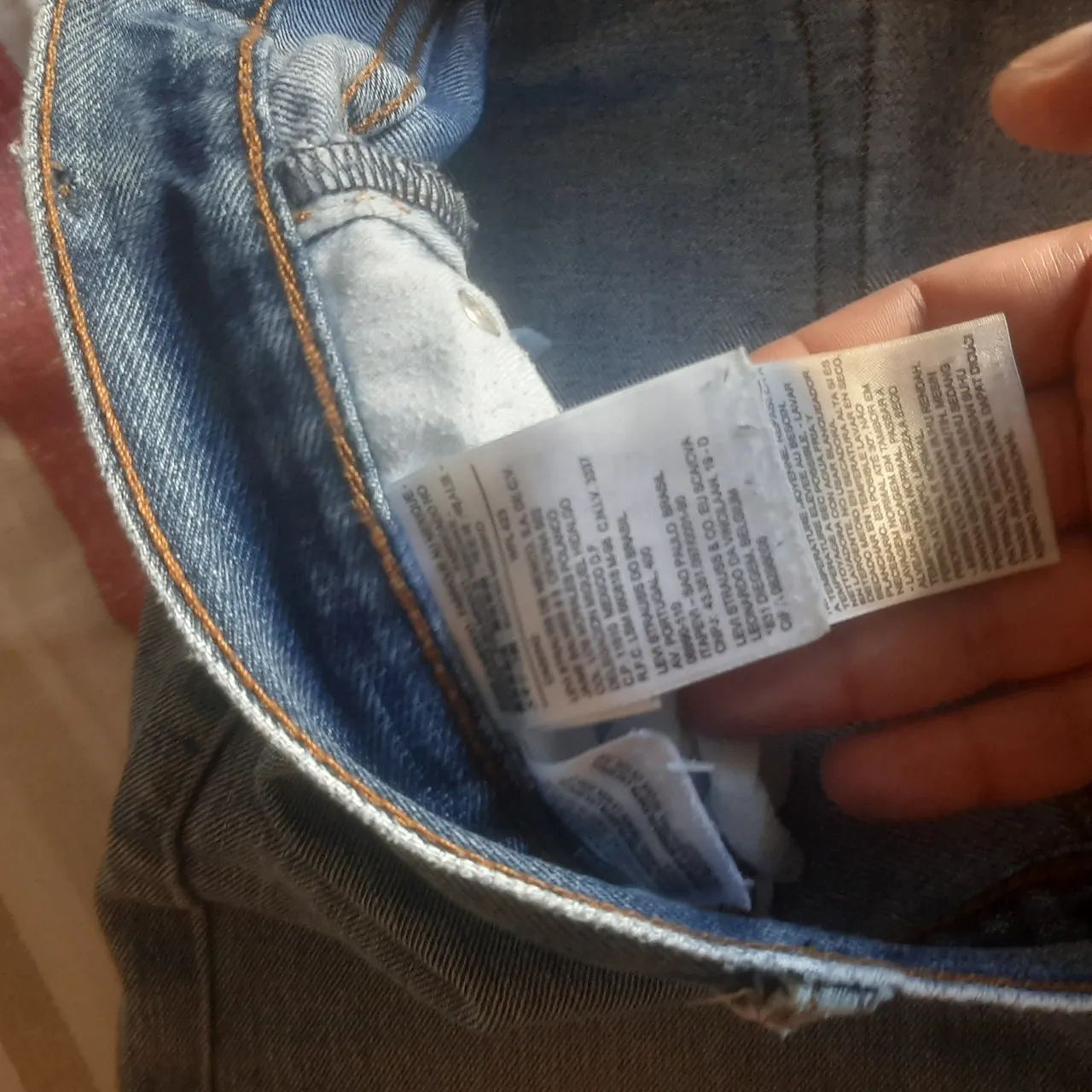 Calça jeans levi's 505  - Foto 4