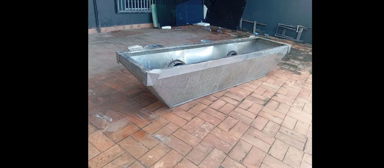 Coifa dupla, semi nova com exaustor. - Foto 2