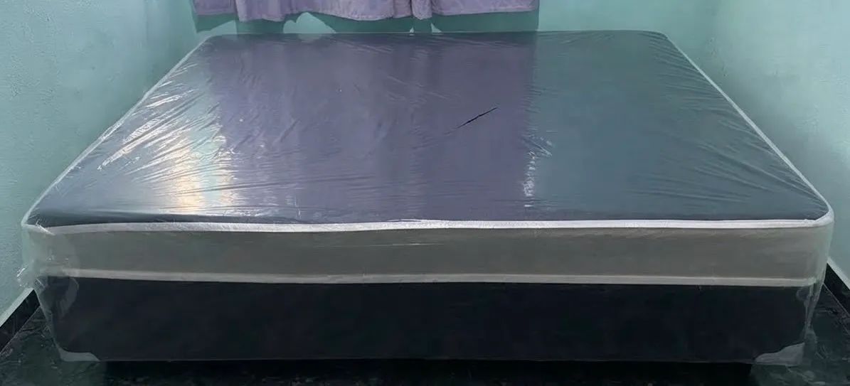 Cama Box de Espuma Casal ? 1 Mês de Uso! - Foto 2
