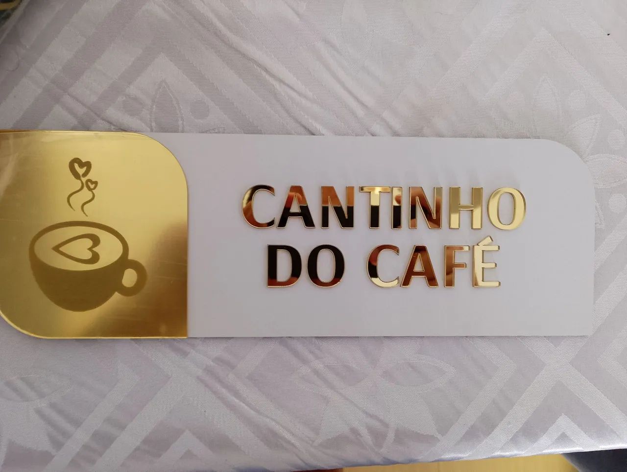 Placa Cantinho do Café 
