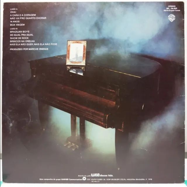 DISCO VINIL - GUILHERME ARANTES - A CARA E A CORAGEM - 1978 - Foto 2