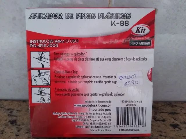Aplicador de Pinos Plásticos K-88 - Foto 3