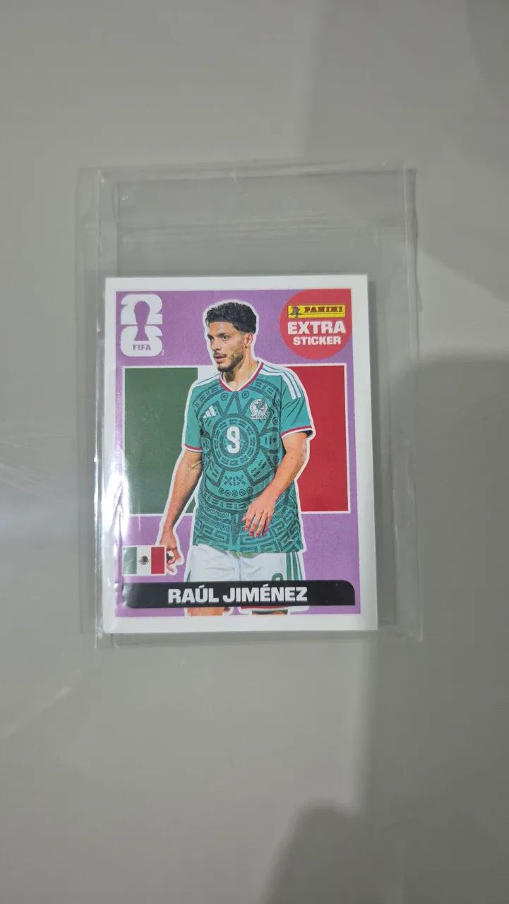 Figurinha Legend Raúl Jiménez Roxa Original 2026