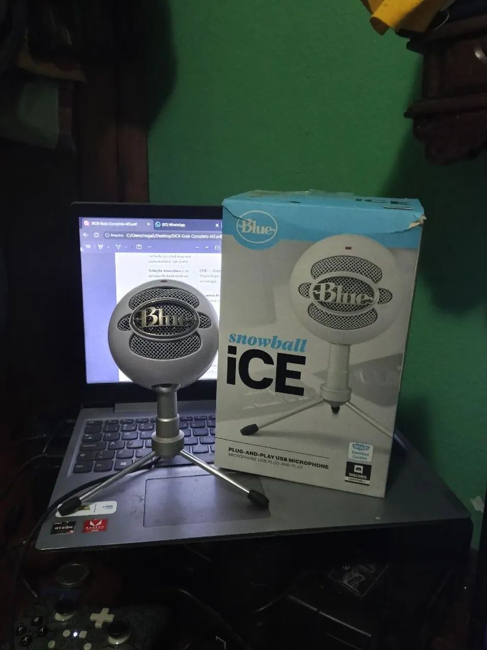 Microfone BLUE Snowball 