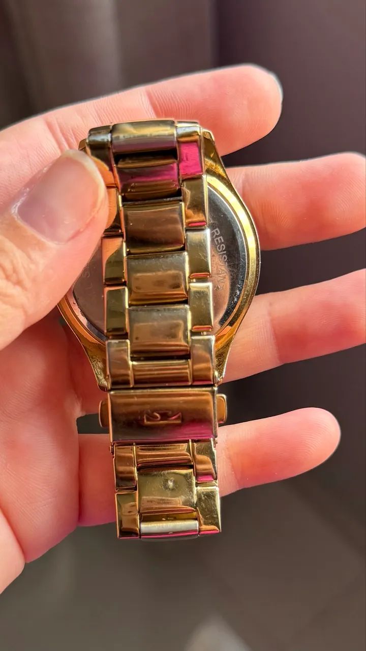 Relógio Technos Crystal Dourado Original - Ref. 2039 - Foto 2