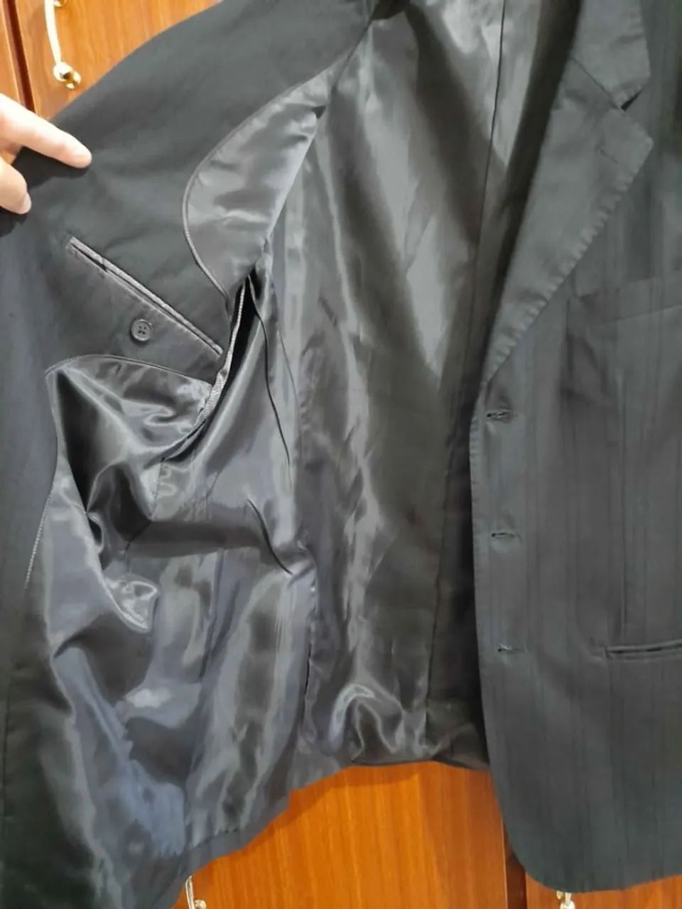 Blazer riscas de giz suave 48m - Foto 4