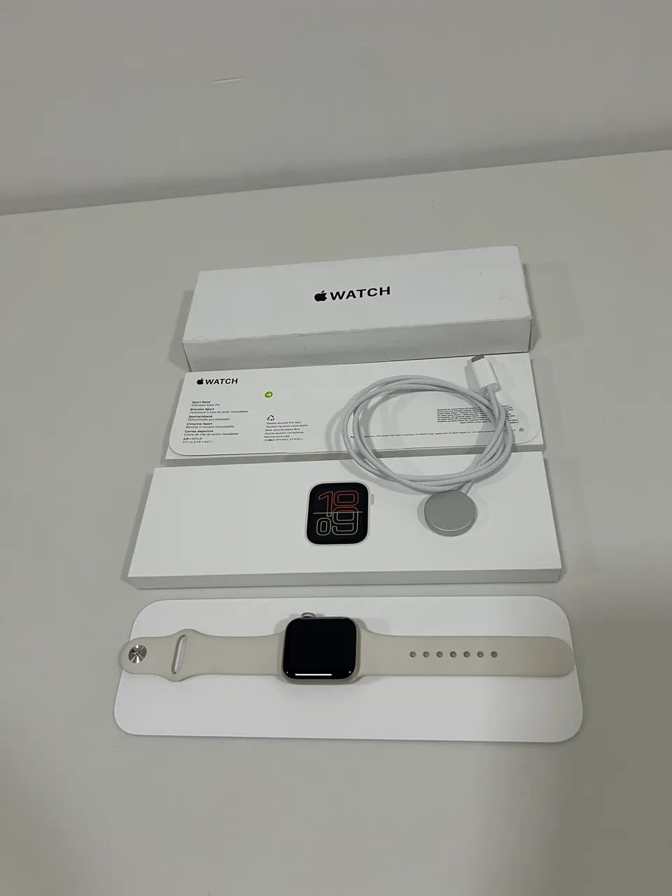 Apple Watch SE 3 40 mm branco  - Foto 4