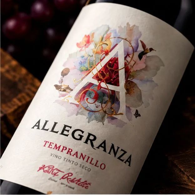 Vinho espanhol Alegranzza tinto 750ml - Foto 2