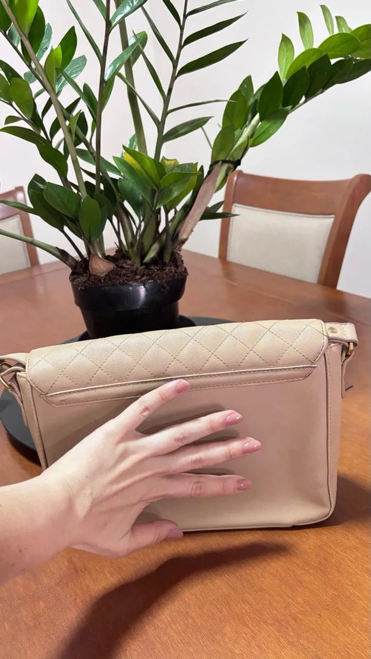 Bolsa Bege Carmen Steffens - Foto 3