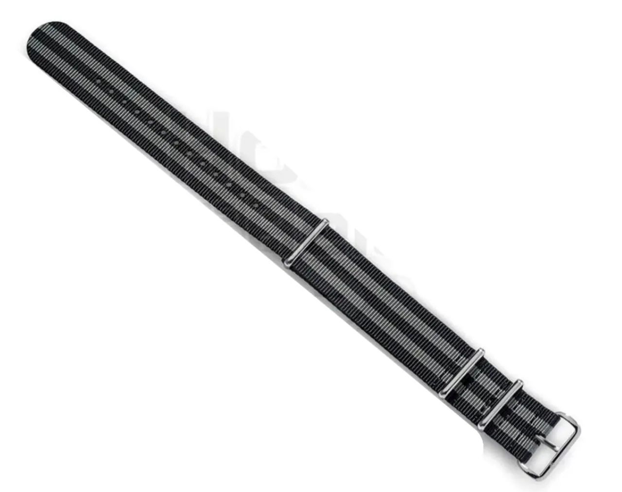 Kit 3 Pulseiras Nato em Nylon 20mm - Foto 3