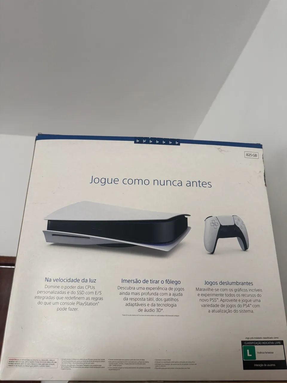 Ps5 com 1 jogo e 2 controles - Foto 3