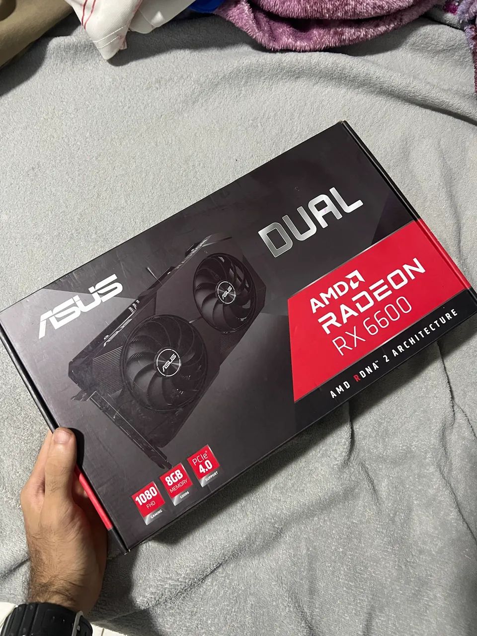 Rx 6600 8gb Asus nova