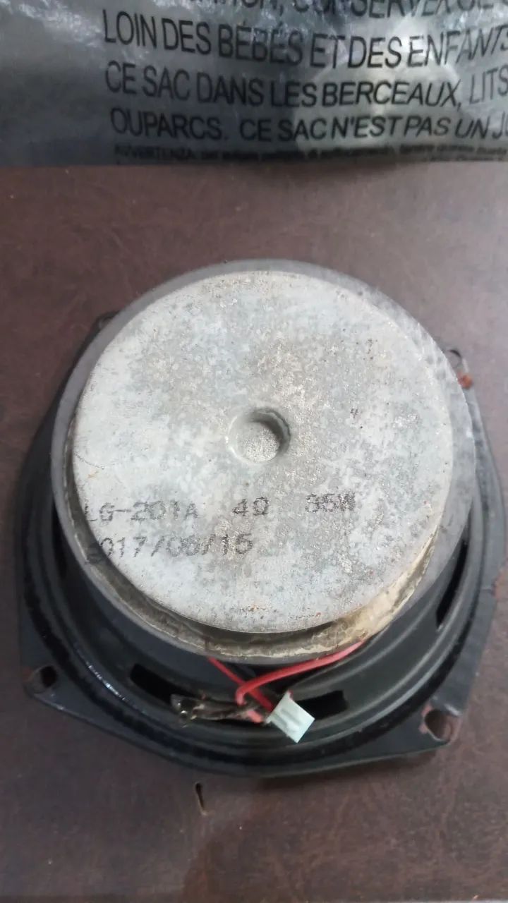 SubWoofer 5 Polegadas, 4 ohms, 35W - Lenoxx MS 8300 - LG-201A - Foto 2