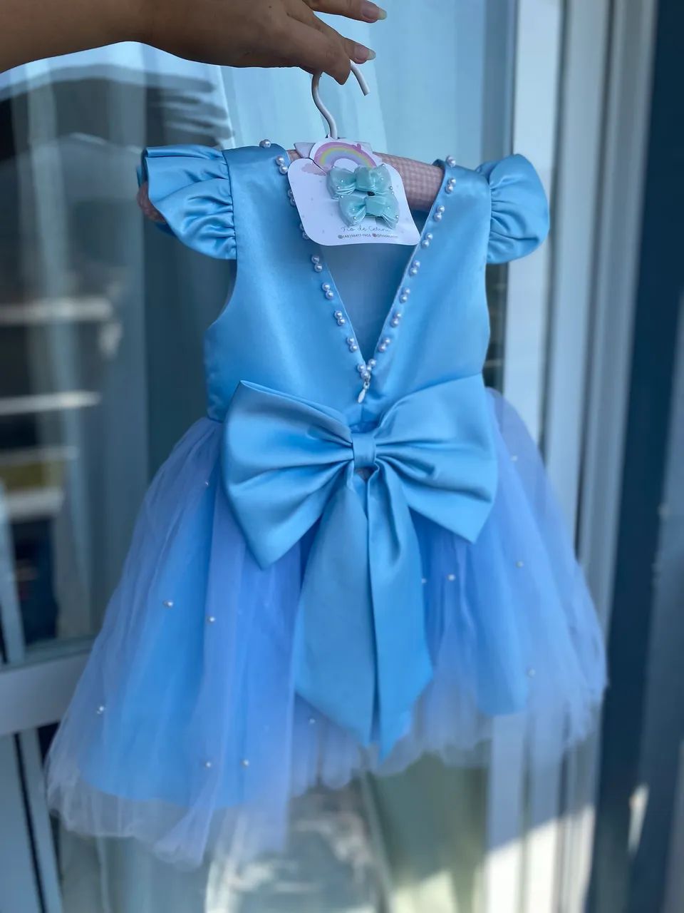 Vestido de festa infantil 