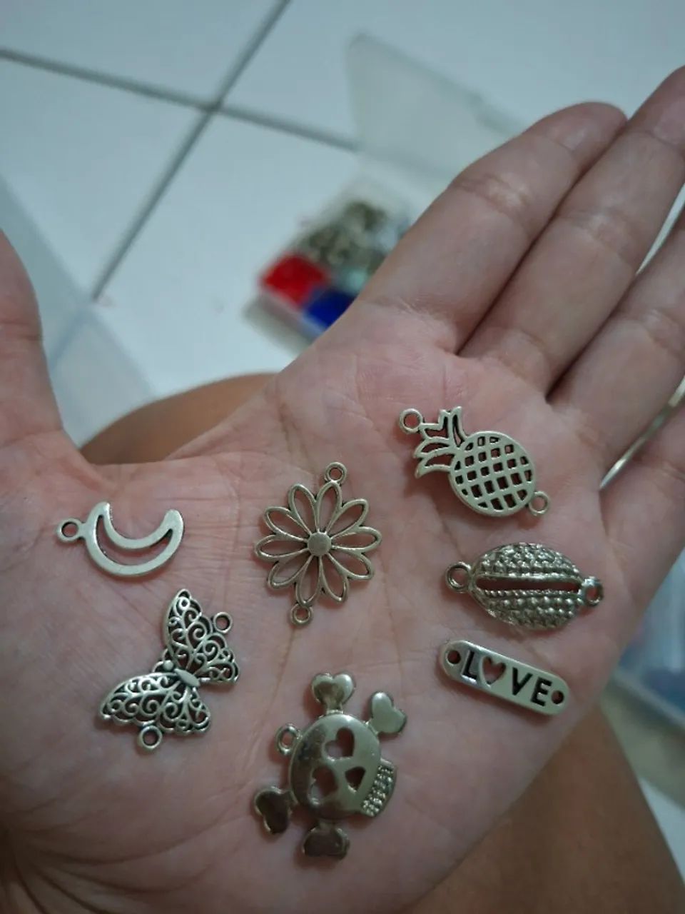 Materiais para confecção de acessórios de miçangas  - Foto 2
