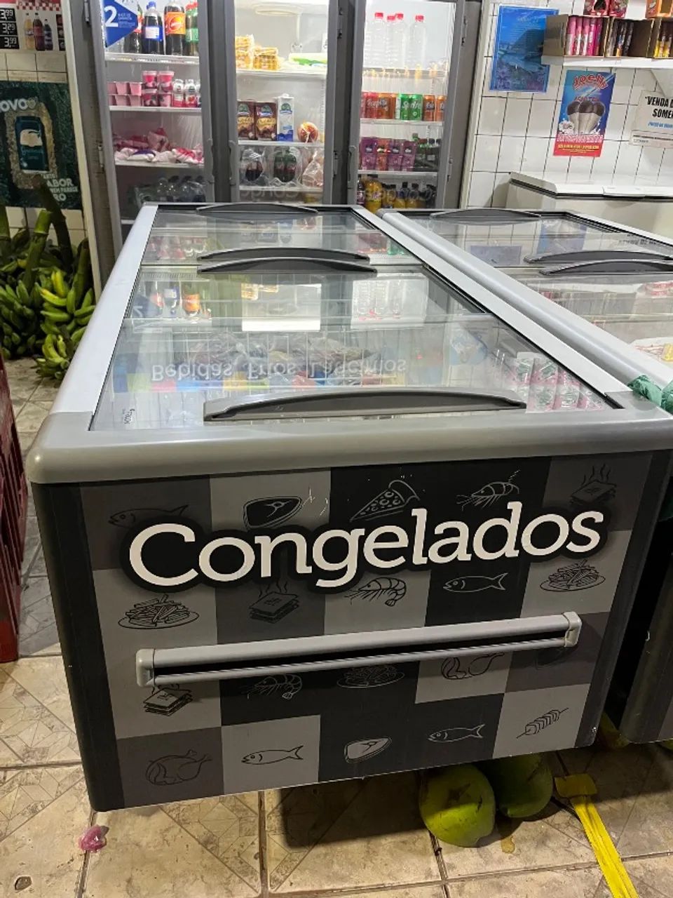 Vendo 1 ilha e 1 freezer  - Foto 2