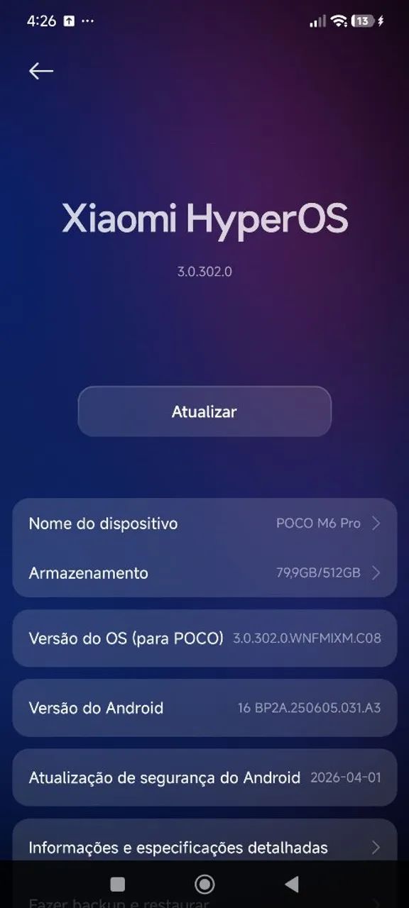 Poco M6 Pro  12+12ram 512gb - Foto 3