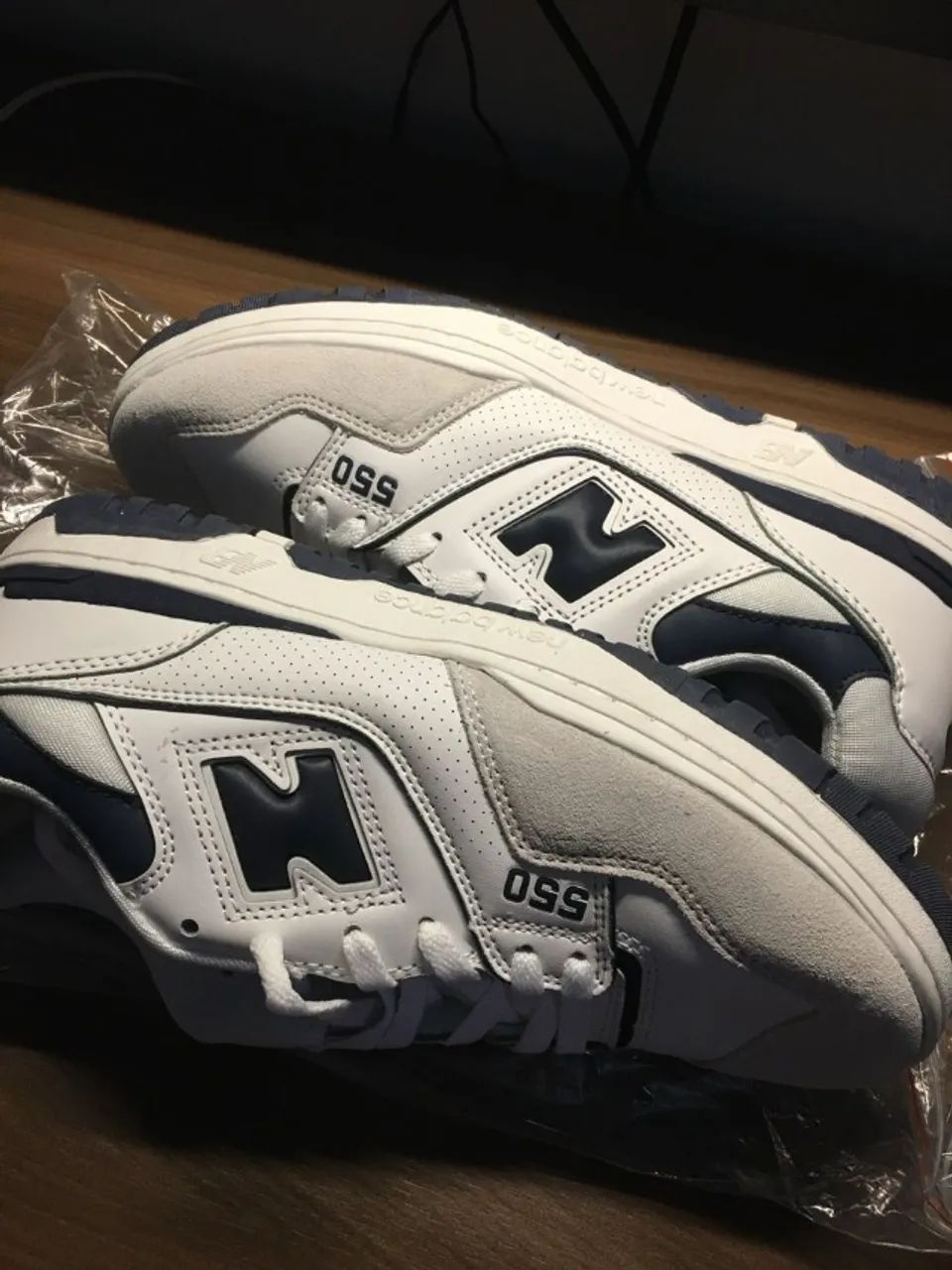 New Balance NB 550 White Navy