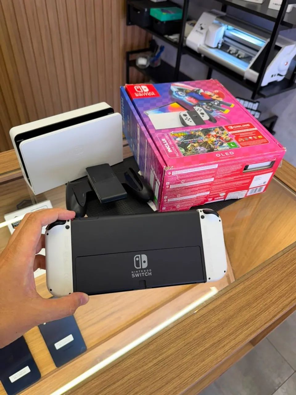 Nintendo Switch Oled Original (Anápolis) - Foto 3