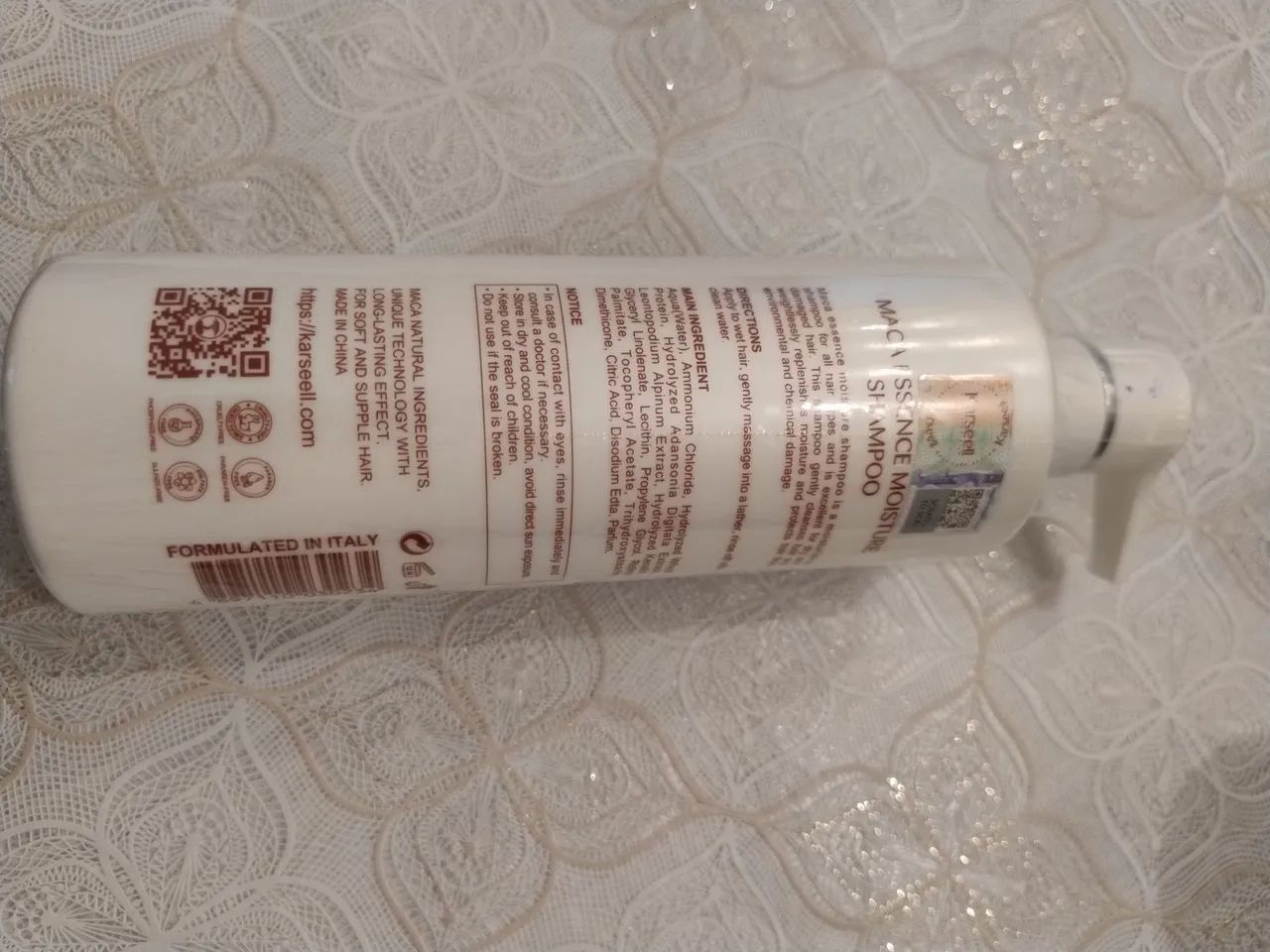 Karseell Maca Power Moisture Shampoo 500 ml - Foto 3