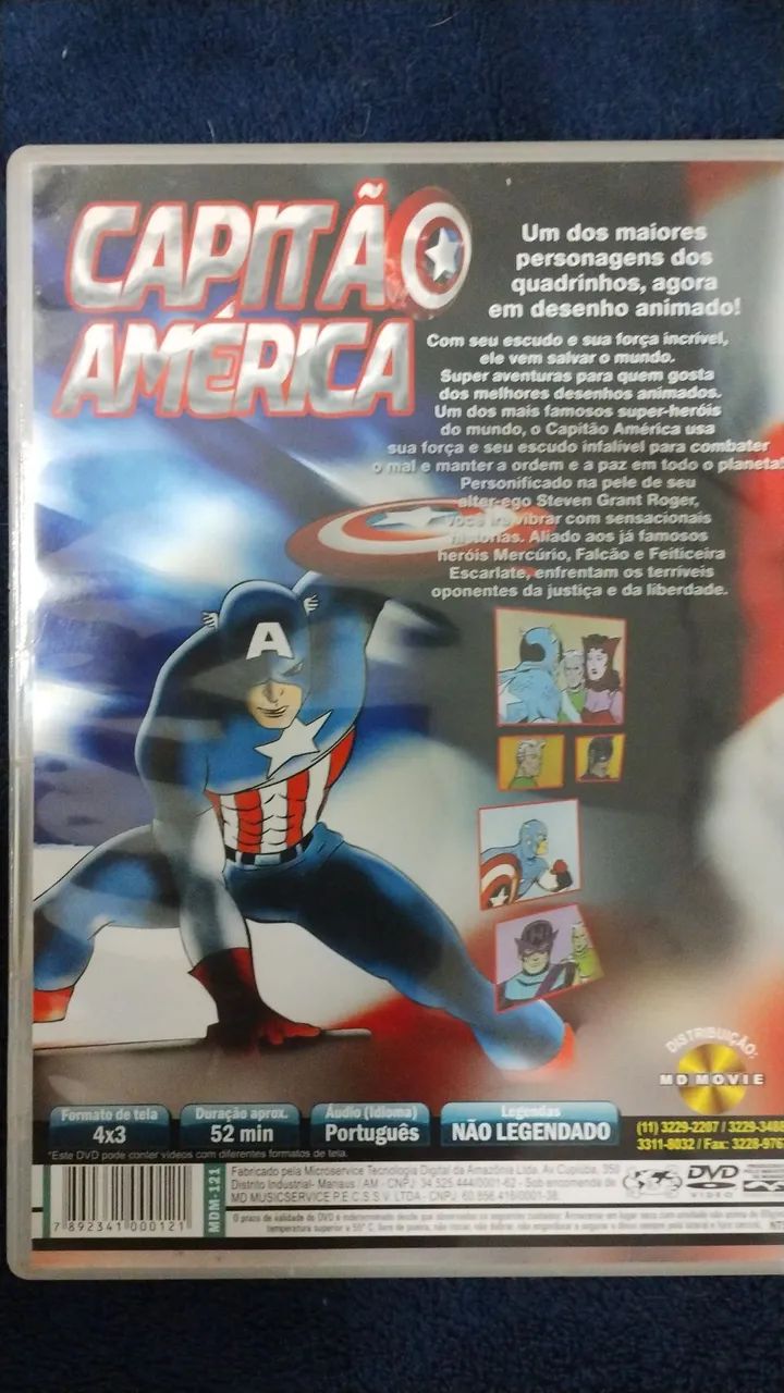 DVD desenho do capitão América  - Foto 2
