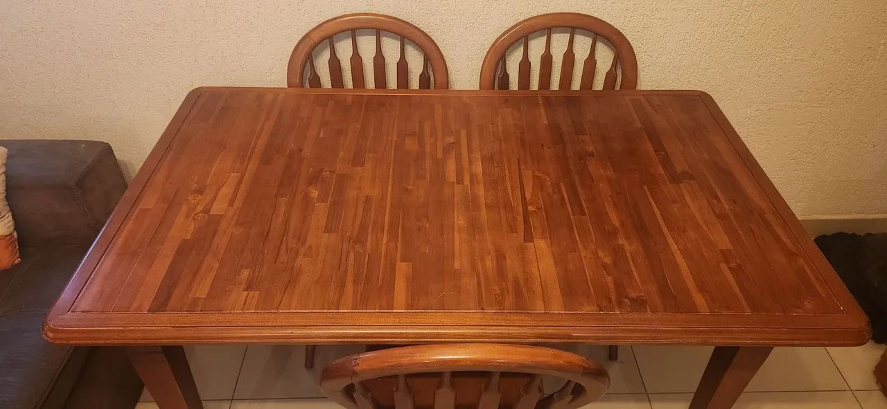 Mesa de madeira maciça! - Foto 2