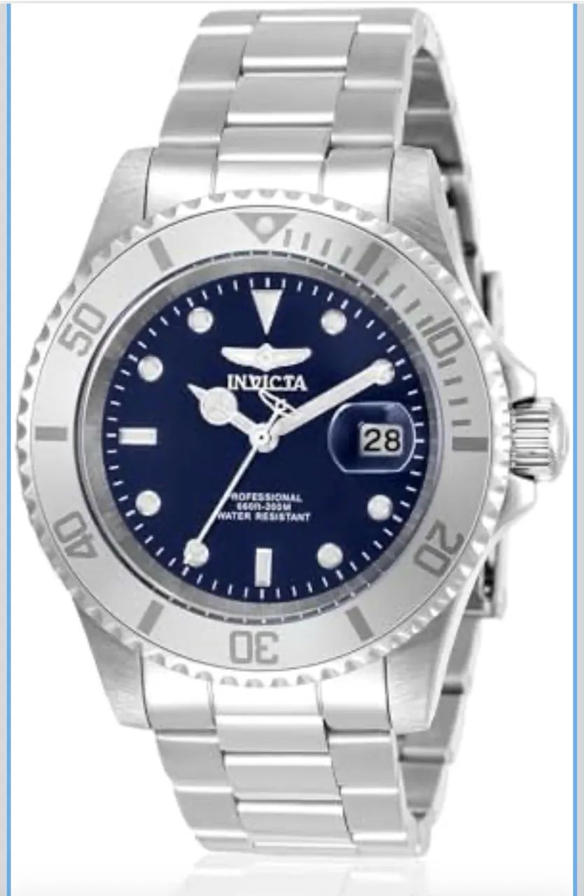 Relógio Invicta Pro Dive 40mm em aço.  Zero (sem uso) 