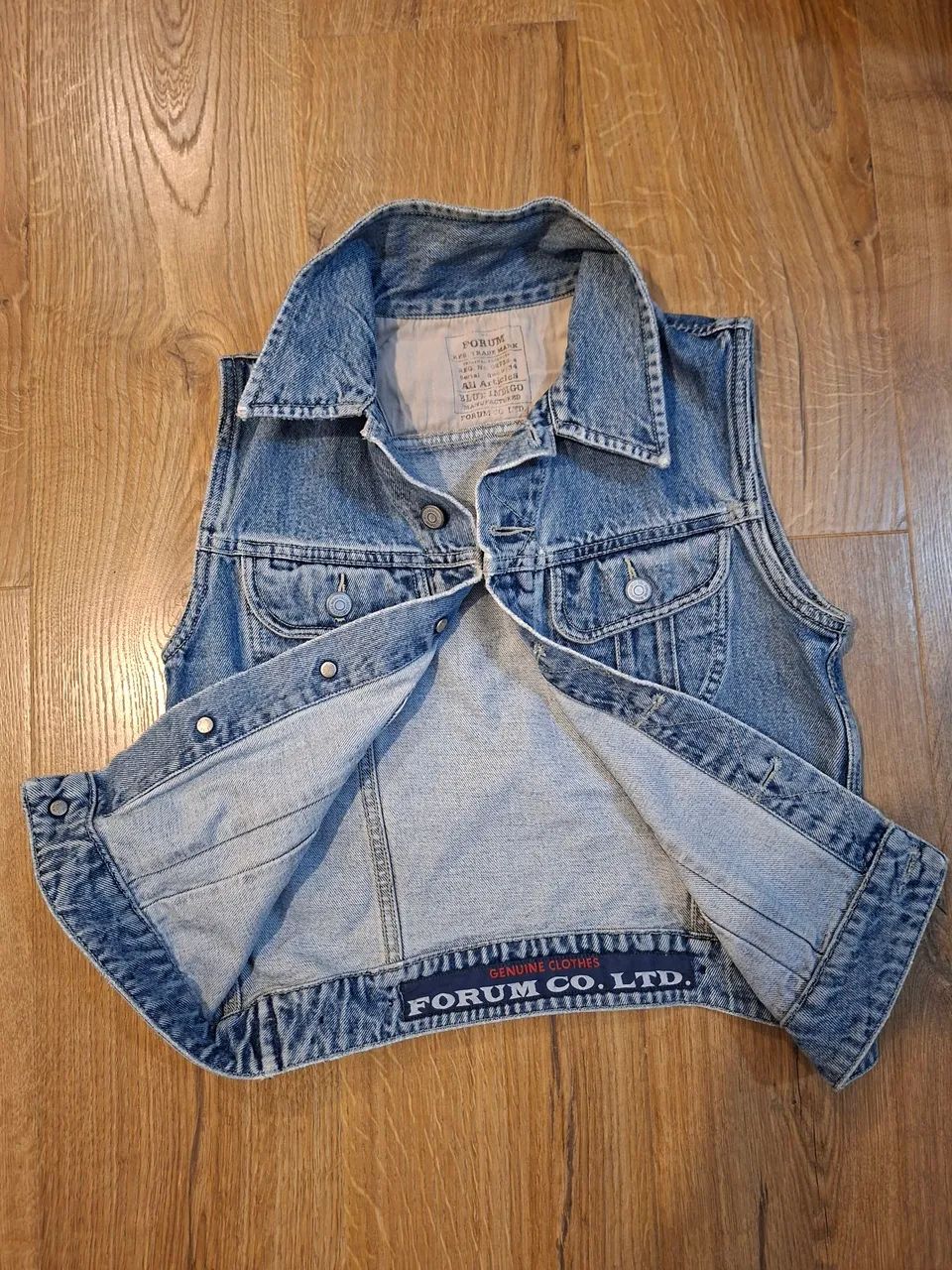 Colete jeans Forum