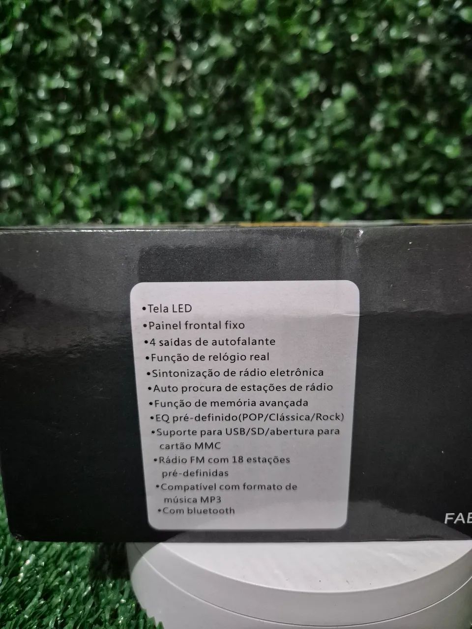 Som Radio USB micro SD Pendrive First Option Lacrado - Foto 4