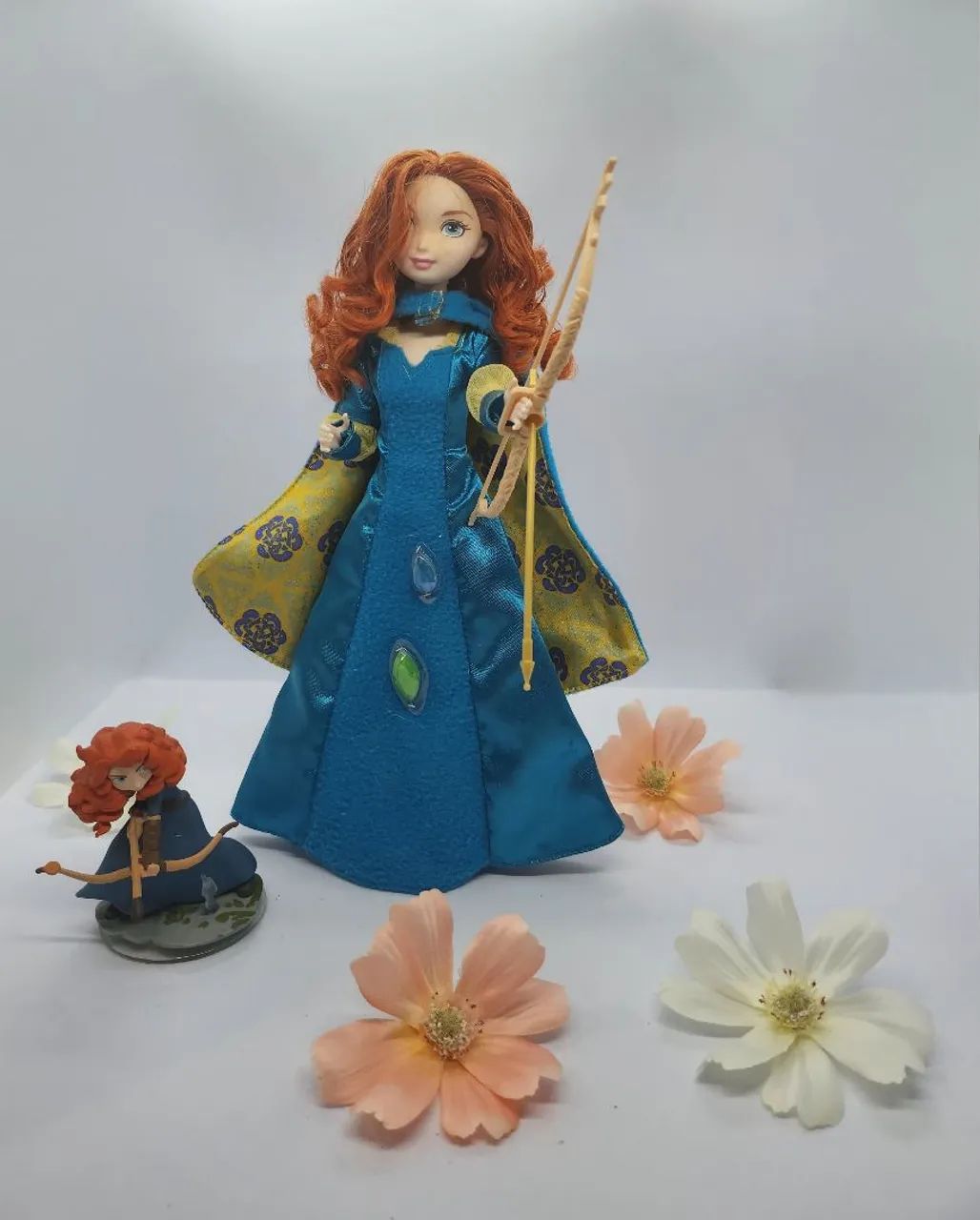 Boneca clássica Merida da Disney - Valente + Boneca Valente Mérida Infinity Pixar Disney.