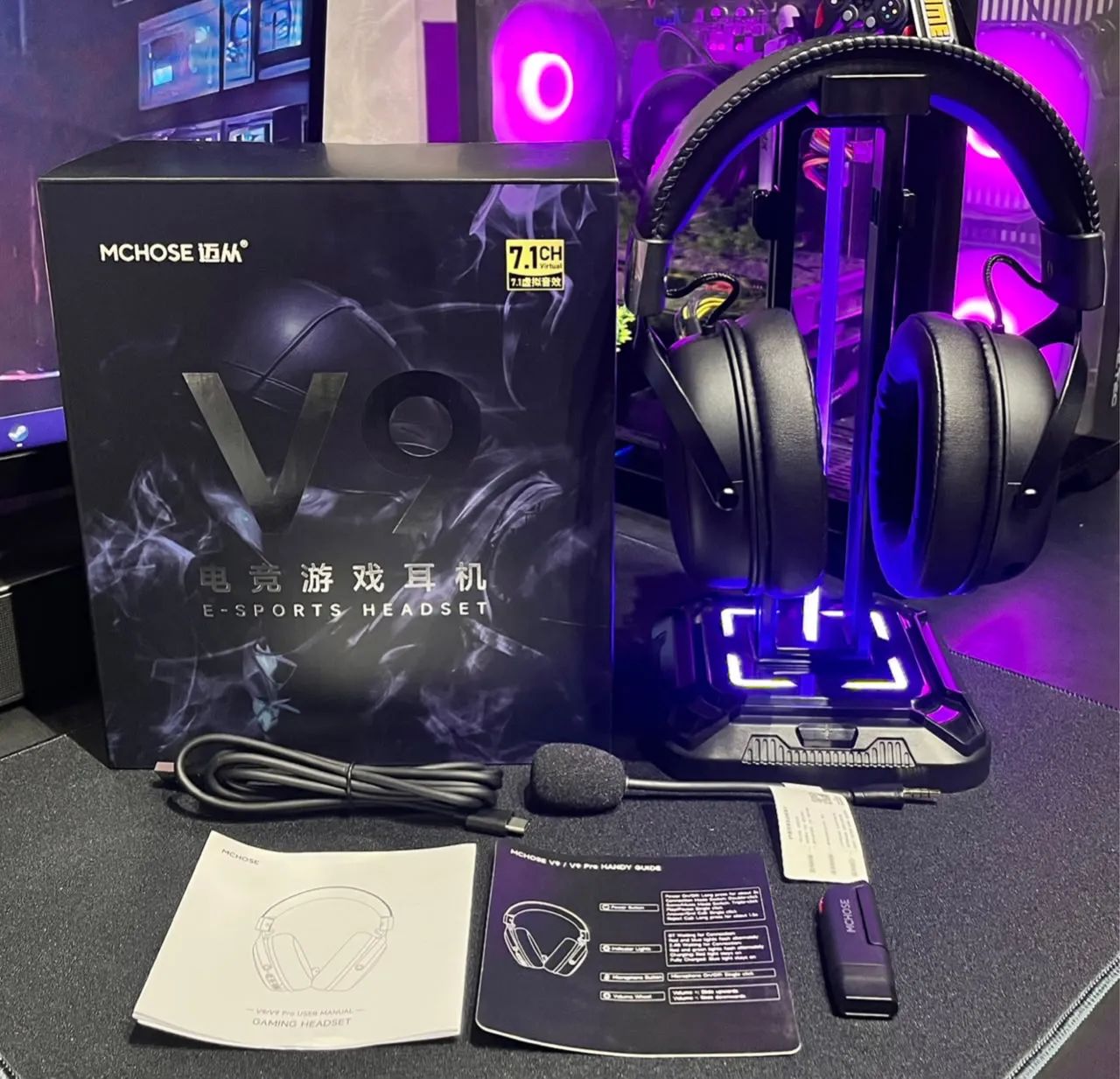 FONE HEADSET MCHOSE V9 PRO