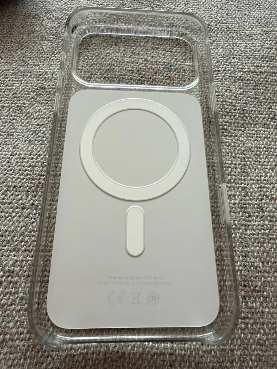 Capa Apple MagSafe 17 e 18 pro max original 