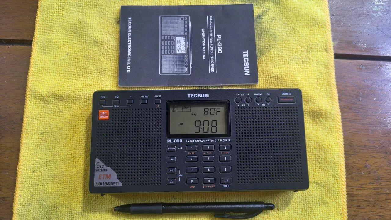 Rádio TECSUN PL390. Raro 2012. - Foto 2