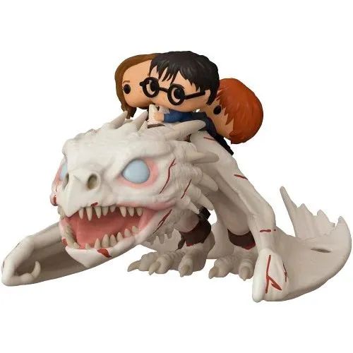 Funko Pop! Harry, Hermione & Ron Riding Gringotts Dragon #93 - Foto 3