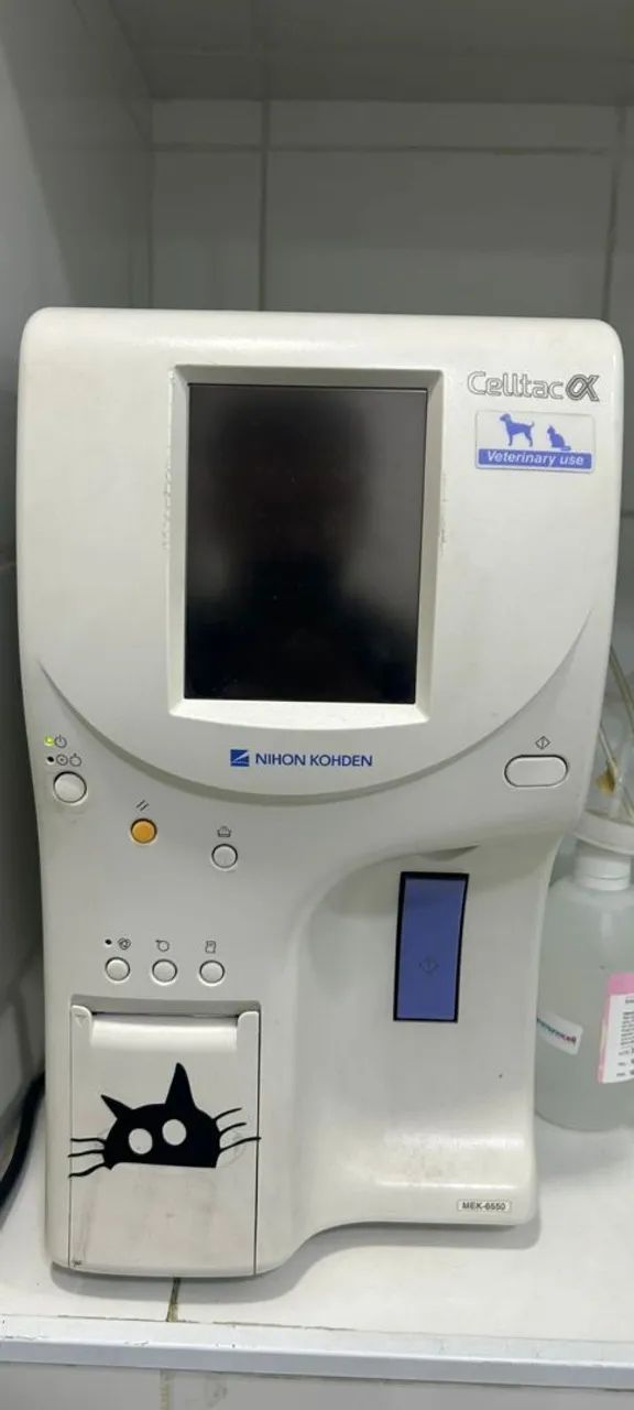 Hematologia Veterinária Nihon kohden MEK-6550 