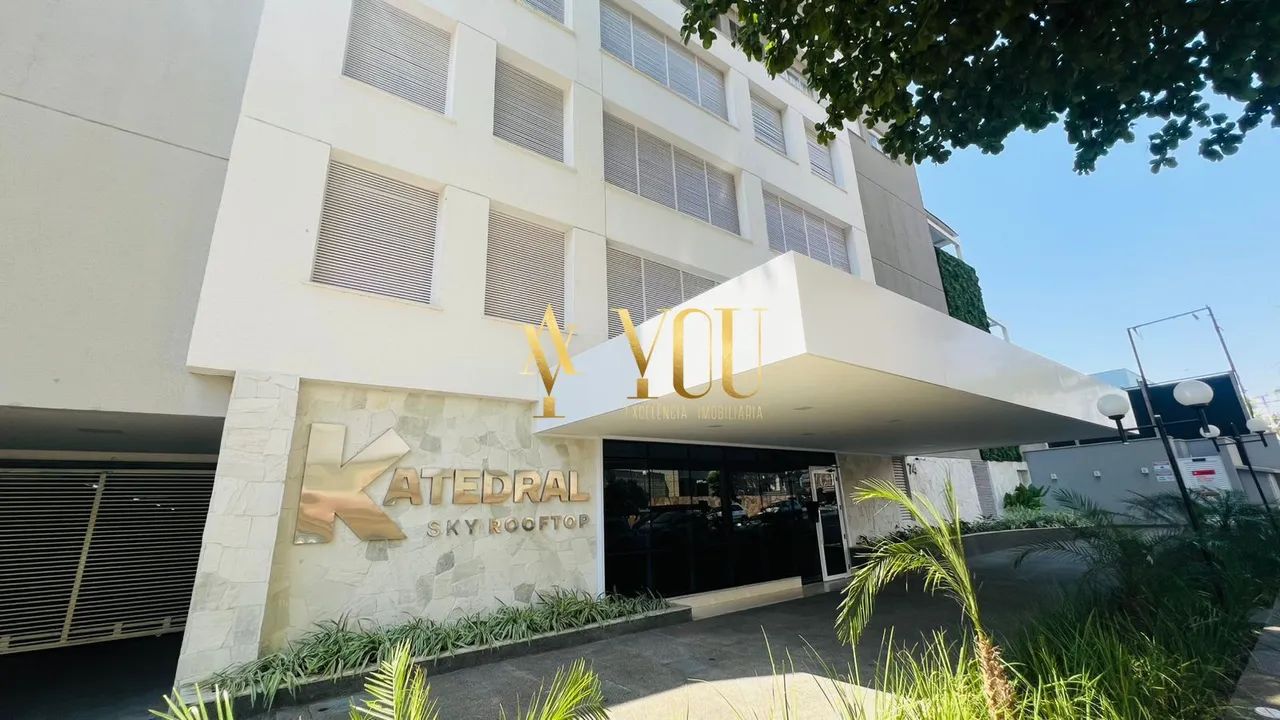 Apartamento 66m² semi mobiliado no Katedral Sky Rooftop  Centro Goiânia - Foto 12