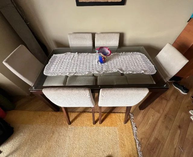 Mesa de jantar com cadeiras - Foto 3