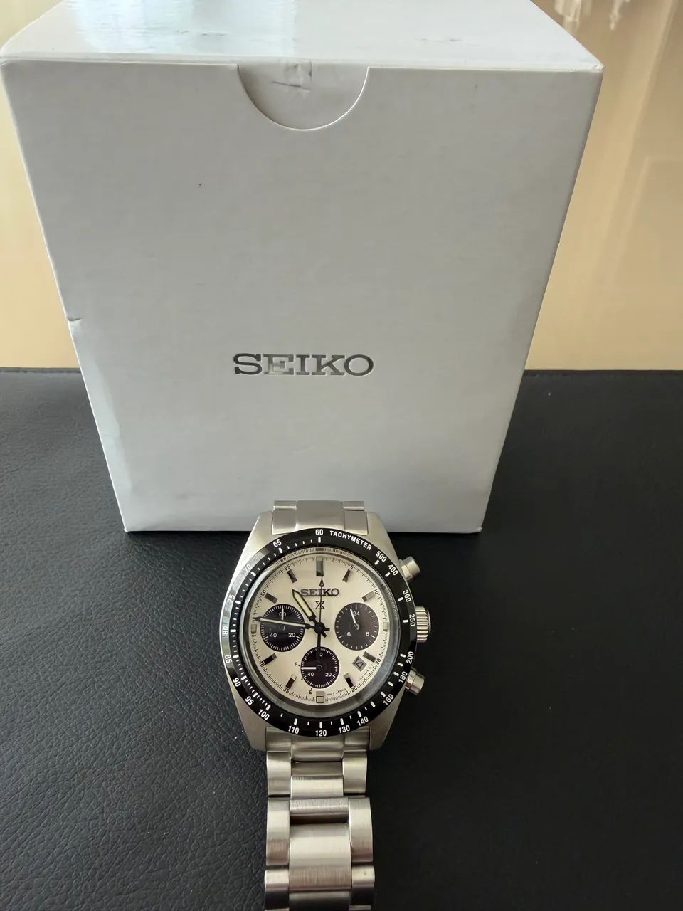 Relógio Seyko Solar Speed timer Chronograph - Foto 3
