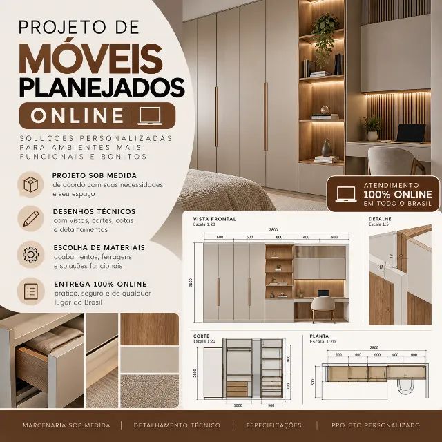 Projeto de Móveis Planejados