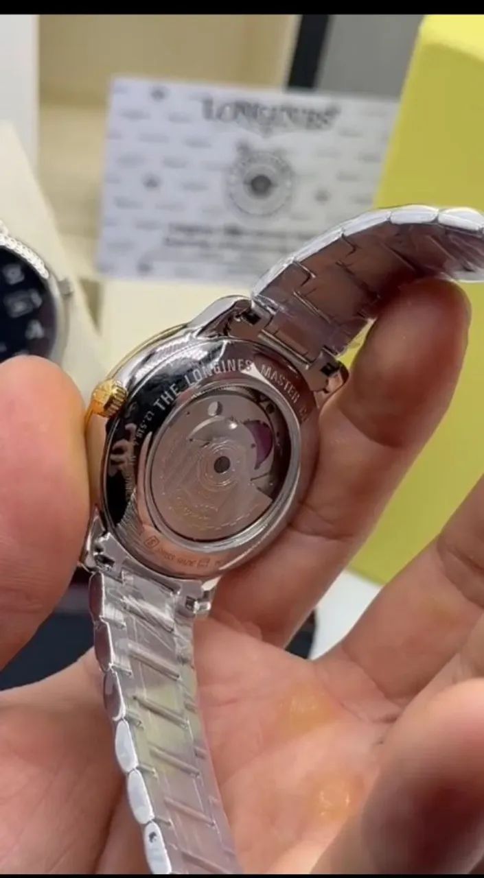 Relógio Estilo Longines Master Collection Automático - Foto 5