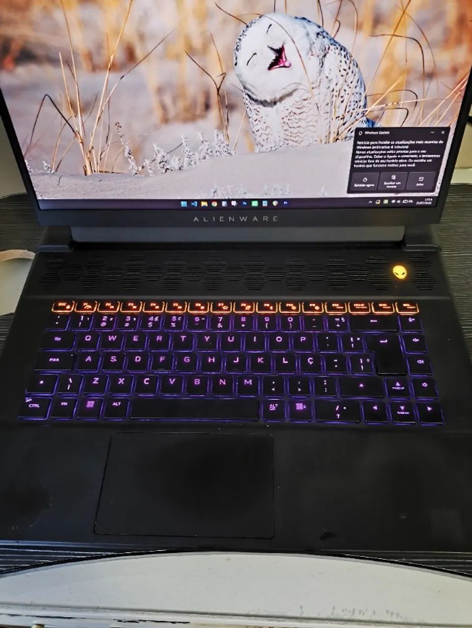 Notebook Alienware R1 M16 - Geforce 4070 e 32 GB de RAM